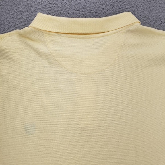 Chaps Shirt Mens 2XLT Tall Yellow Polo‎ Golf Logo Classiccore Outdoors Casual - Picture 4 of 12